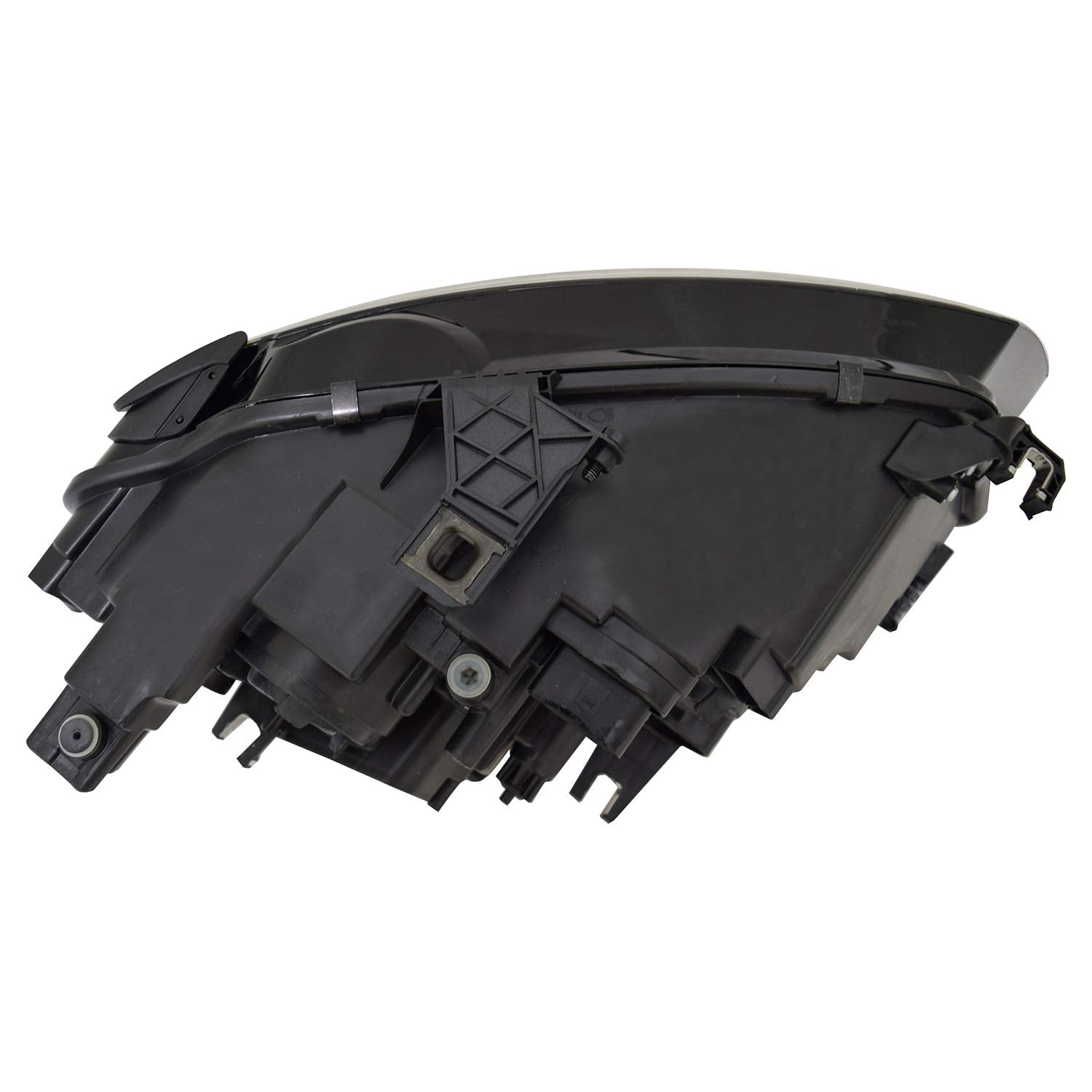 Left TYC Headlight Assembly Compatible with 2009-2012 Audi A4