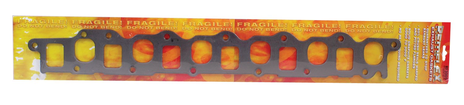 Exhaust Gasket Remflex 3005 for Ford L6 Engine, (Set of 2)