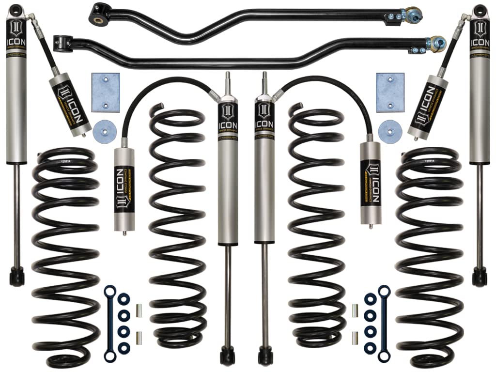 3" Lift ICON 2007-18 Jeep JK Wrangler, Stage 3 Suspension System