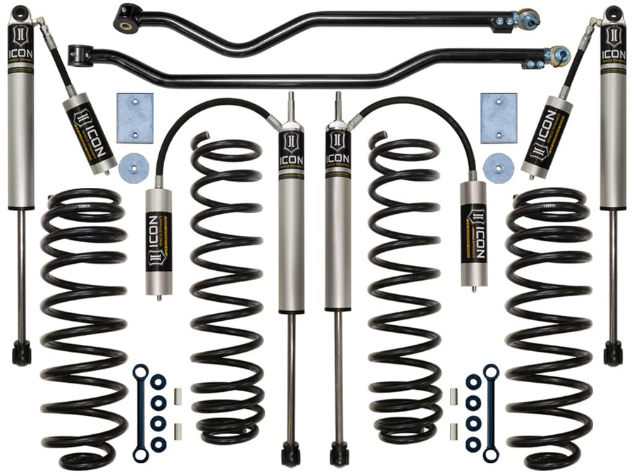 3" Lift ICON 2007-18 Jeep JK Wrangler, Stage 3 Suspension System