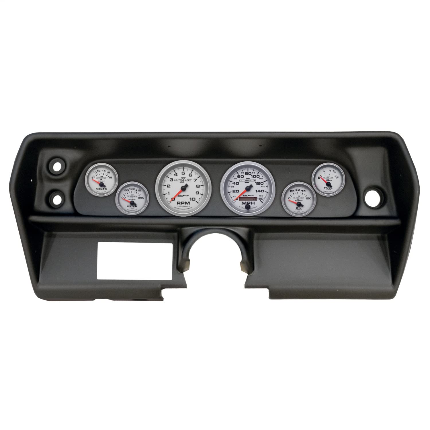 AutoMeter Dash Kit Direct Fit, (3 3/8" X2, 2 1/16" X4), Chevy Nova 68, Ultra-Lite Ii (2905-14)