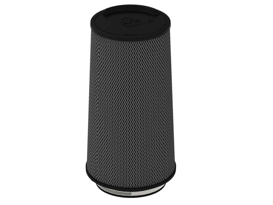 aFe POWER Intake Replacement Magnum FORCE Air Filter w/Pro 5R Oiled Media - Black, 6.75"x5" Inlet, 8" Tall - #24-90202K