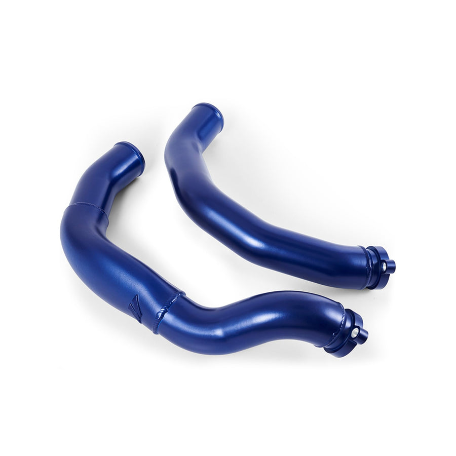 Mishimoto Charge Pipe Kit Performance, Color Matched Compatible With BMW F8X M3/M4 2015–2020, Frozen Dark Blue
