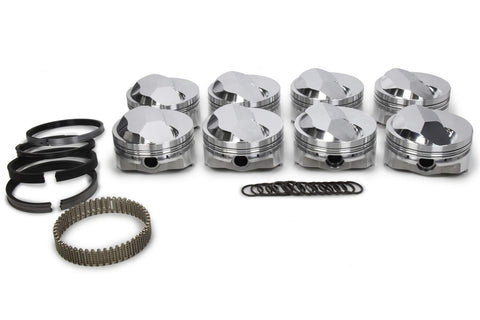 Forged BBC Piston & Ring Set 4.350 Bore Domed