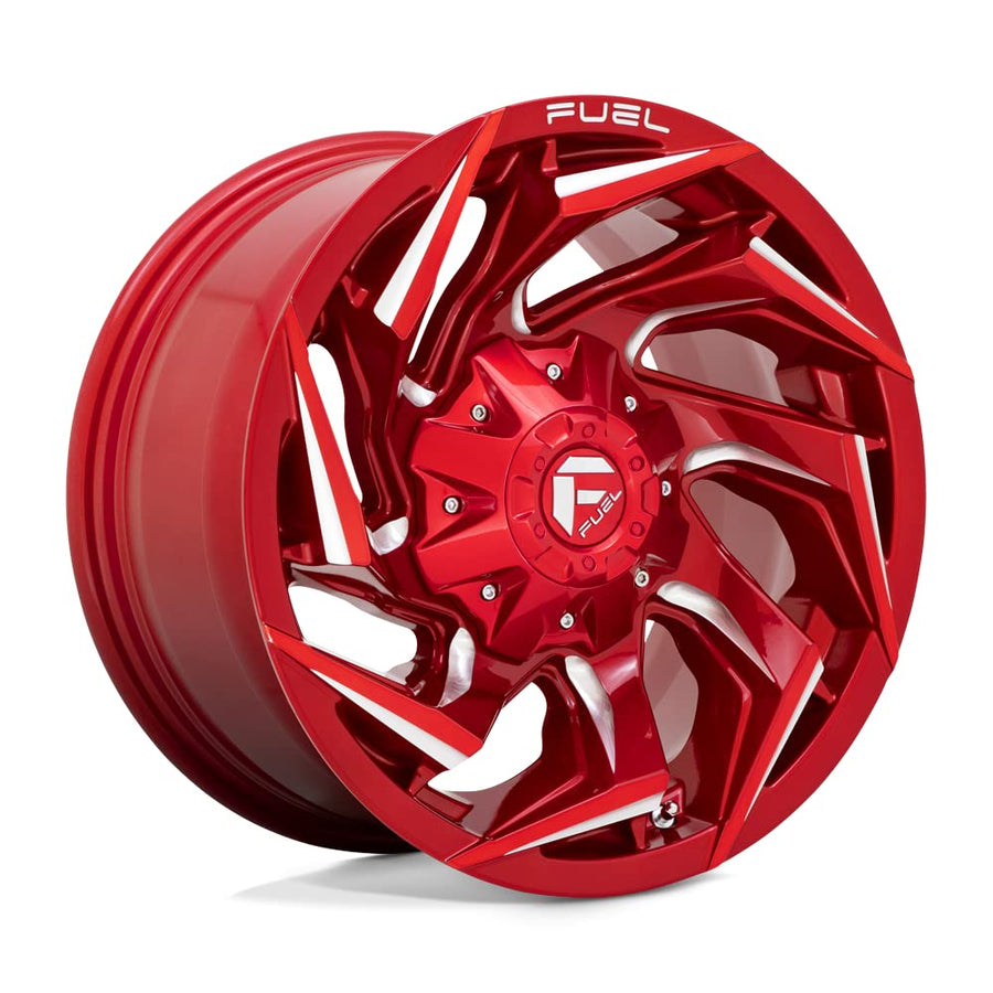 1PC Fuel D754 15X8 5X5.5 GL-RED-MIL -12MM - D75415808540
