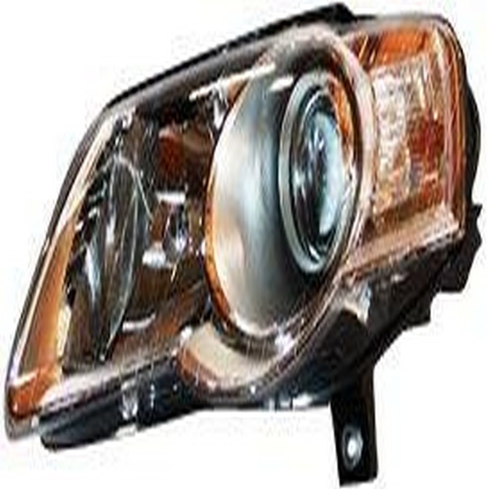 Left TYC Headlight Assembly Compatible with 2006-2010 Volkswagen Passat