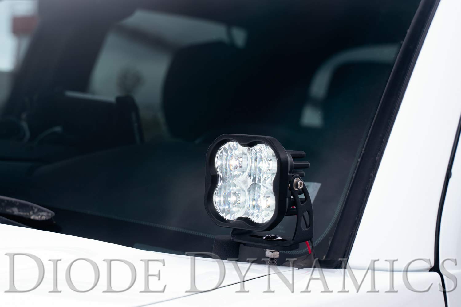 DD6371 Diode Dynamics SS3 Ditch Light Bracket Kit Fits Toyota Tacoma, Black