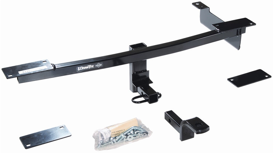 Class 1 Draw-Tite 24873 Trailer Hitch, 1.25 Inch Receiver, Black, Compatible with 2012-2019 Fiat 500