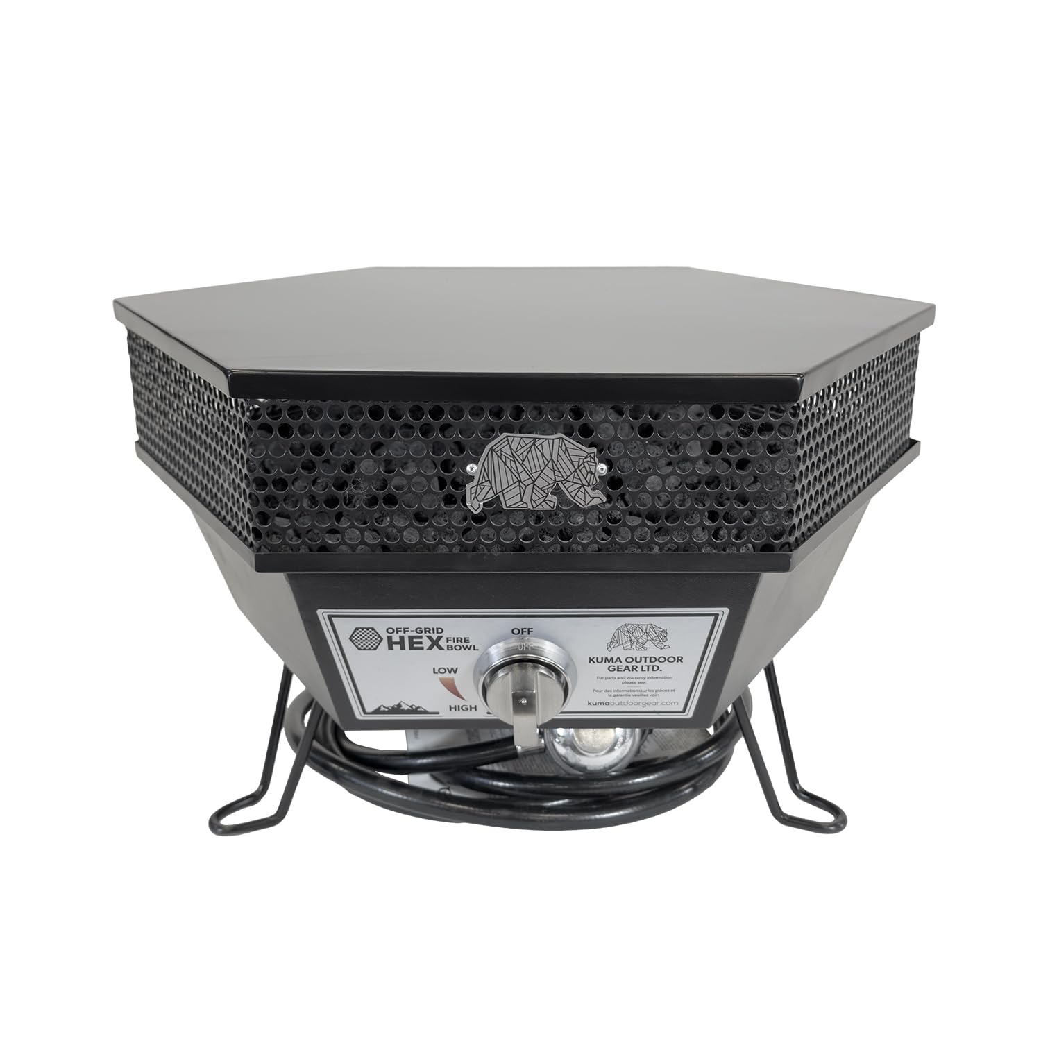 Hex Off Grid Fire Bowl