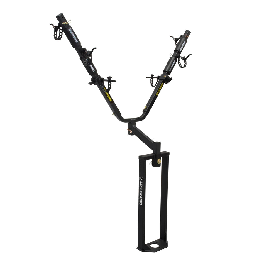 Let’s Go Aero Plus Jack-IT® Two Bike Carrier (Model B00338), Black
