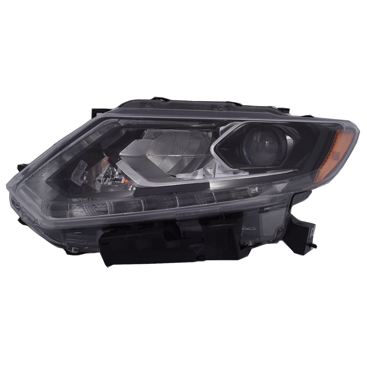 DEPO ACK For 16 Nissan Rogue Headlight LED with Auto Light Control without Auto Leveling Driver Side CAPA | DOT Certified 26060-4BA7B | NI2502245C
