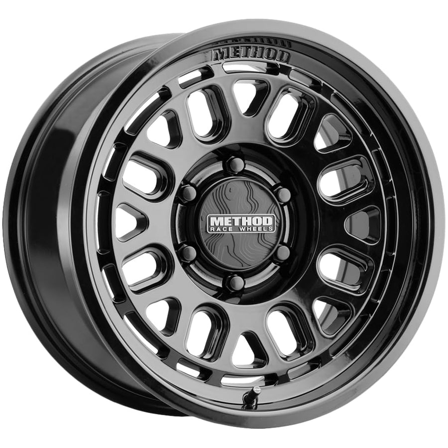 17x8.5 Method MR321 +25mm Gloss Black Wheel Rim 17" Inch MR321785161325