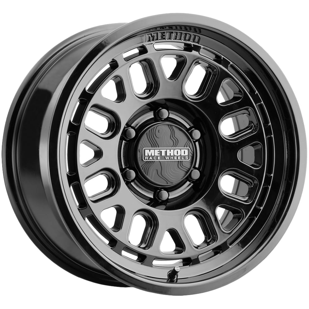 17x8.5 Method MR321 Gloss Black Wheel Rim 17" Inch +25mm 6x5.5" MR321785601325