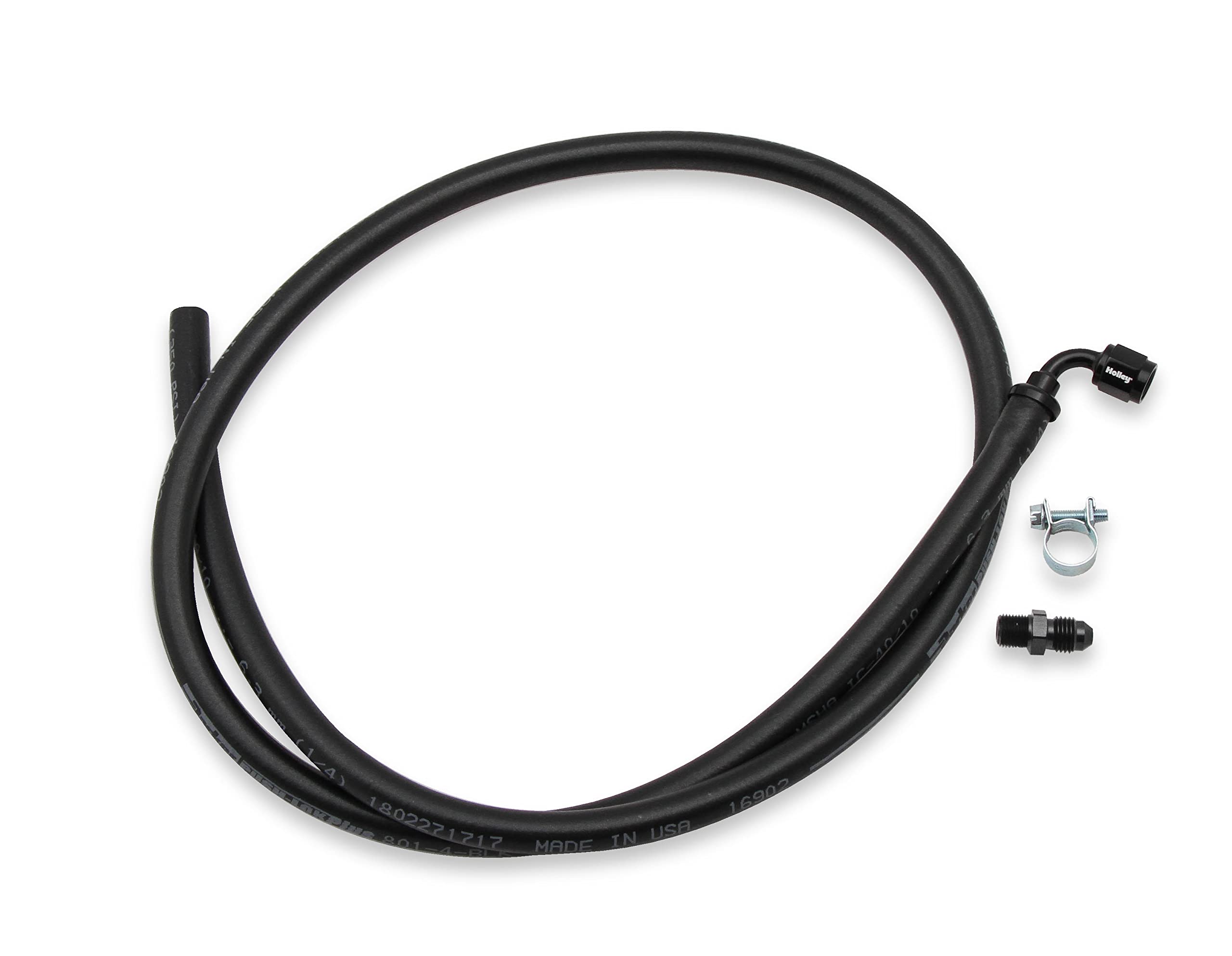 26-552 Holley LS Steam Tube Kit w/Black Push-On Hose