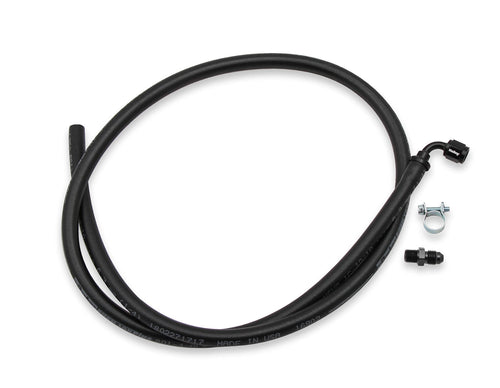 26-552 Holley LS Steam Tube Kit w/Black Push-On Hose