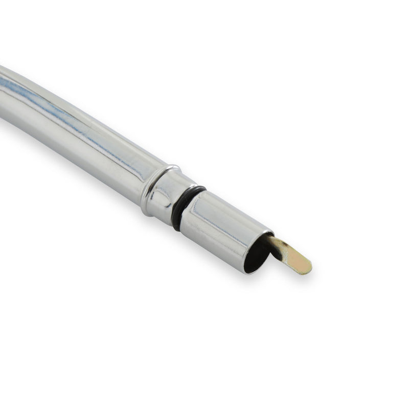 Th350 Mr. Gasket Dipstick 27"L, Chrome