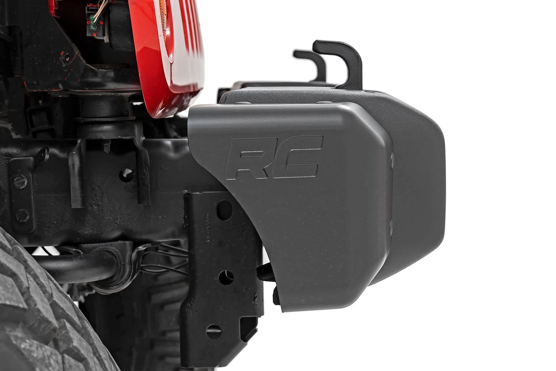 Rough Country Bumper Caps Front for 2007-2018 Jeep Wrangler JK - 1047