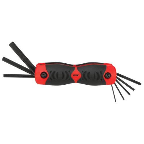 W80282 Performance Tool Folding Hex Key Set, Chrome Vanadium Steel, Color Coded, SAE Sizes 1/16-5/16-Inch, Compact and Convenient