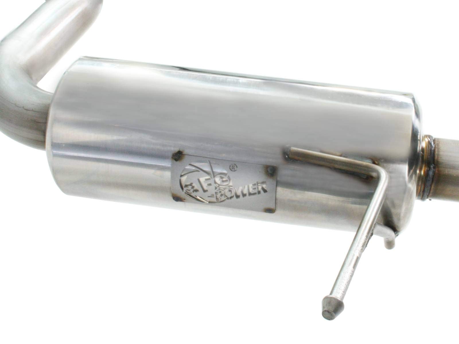 Cat-Back Exhaust System aFe 49-36407 with Polished Tip for VW Beetle