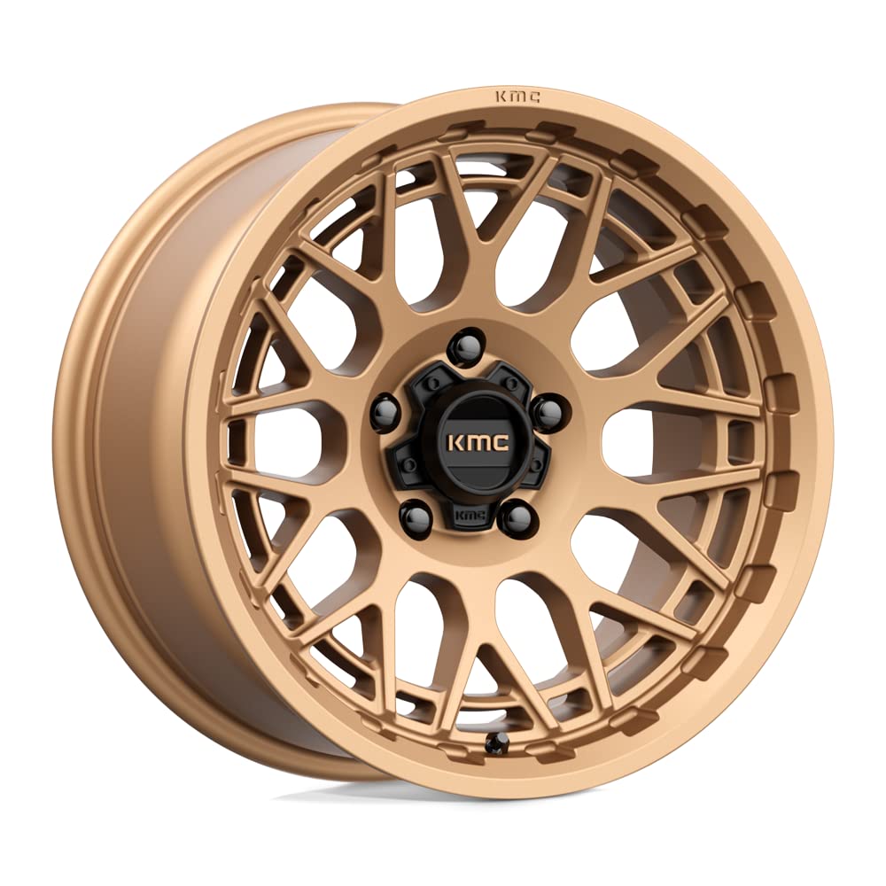KMC Wheels KM722 Technic 18X9 5X5.0 BRONZE 0MM KM72289050600