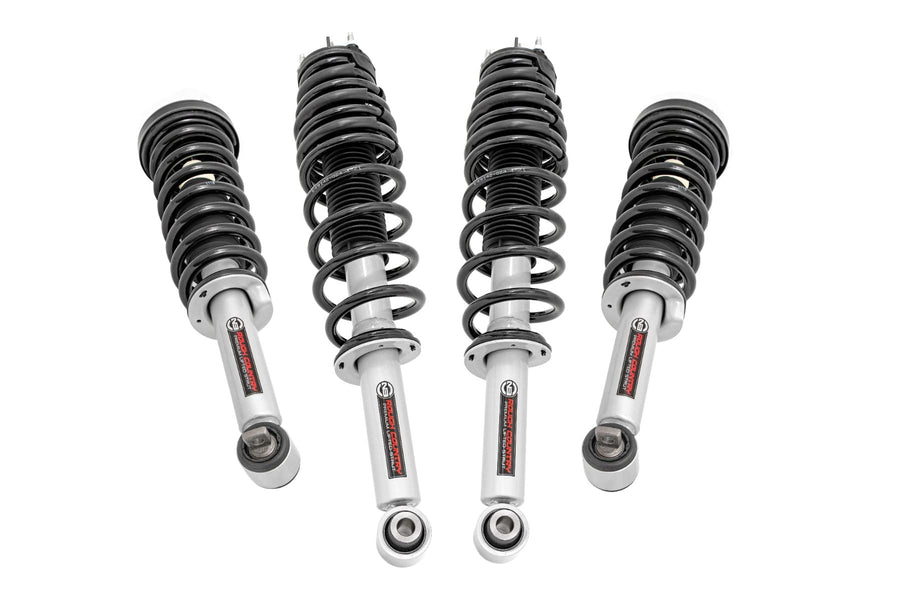 2" Rough Country Strut Lift Kit with N3 Loaded Struts for Ford Bronco 4WD (2021-2025) - Front & Rear, Clears 35" Tires