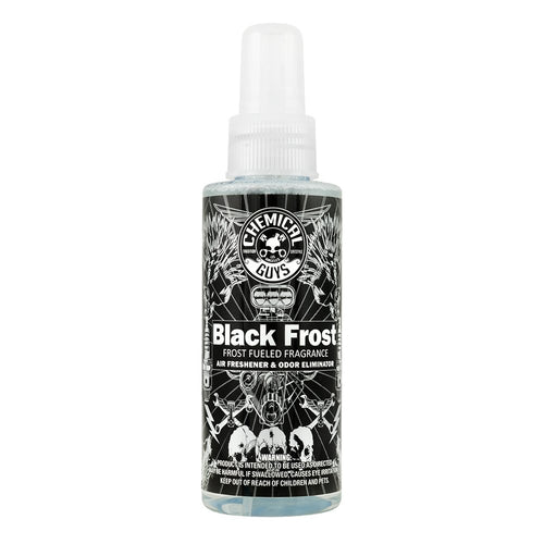 Chemical Guys Black Frost AIR_224_04 Air Freshener and Odor Eliminator, (Great for Cars, Trucks, SUVs, RVs, Home, Office, Dorm Room & More) 4 fl oz