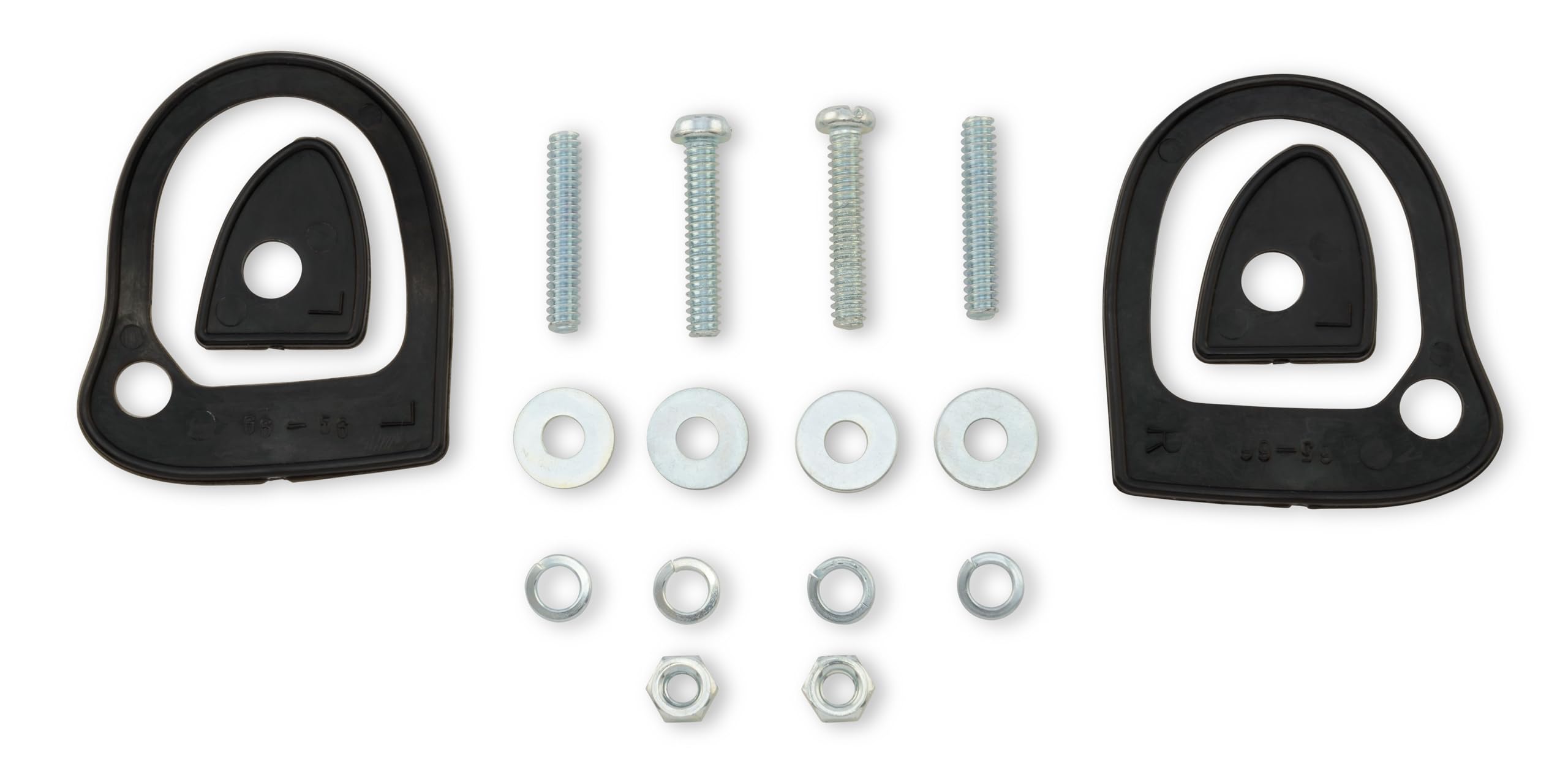 Scott Drake Chrome Show-Quality Door Handles Compatible with 1964-1966/1969-1970 Ford Mustang, C4DZ-6222404/5A