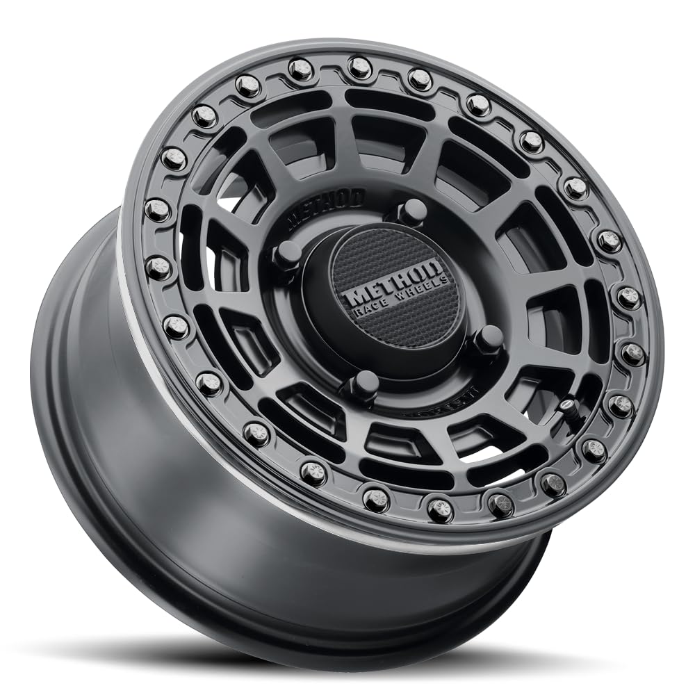 Method Race Wheel 15x7" UTV Beadlock 4x156, 38mm offset 5.33" Backspace, MR415570461052B