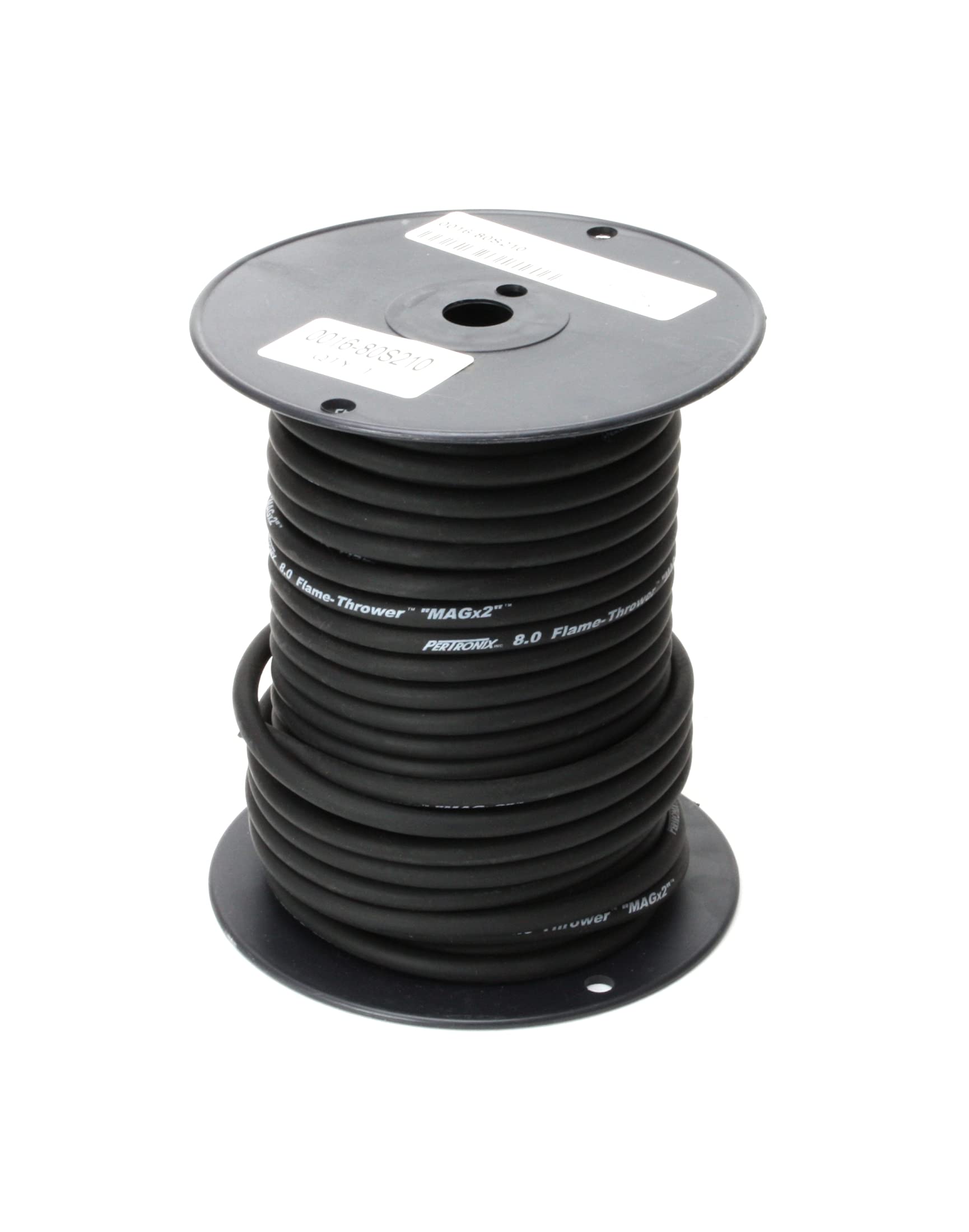 Flame-Thrower PerTronix 80S210 8mm Spark Plug Wire, High Performance, Black, 100 Foot Roll Spool