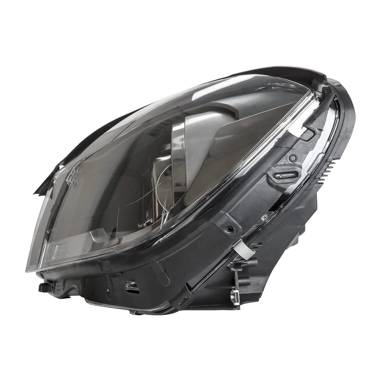 Left TYC Headlight Assembly Compatible with 2012-2015 Mercedes Benz C-Class