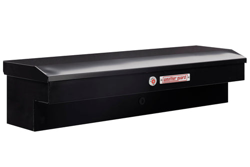 Weather Guard 175-5-04 Model 56in Lo-Side Box, Steel, Gloss Black, 4.0 cu ft