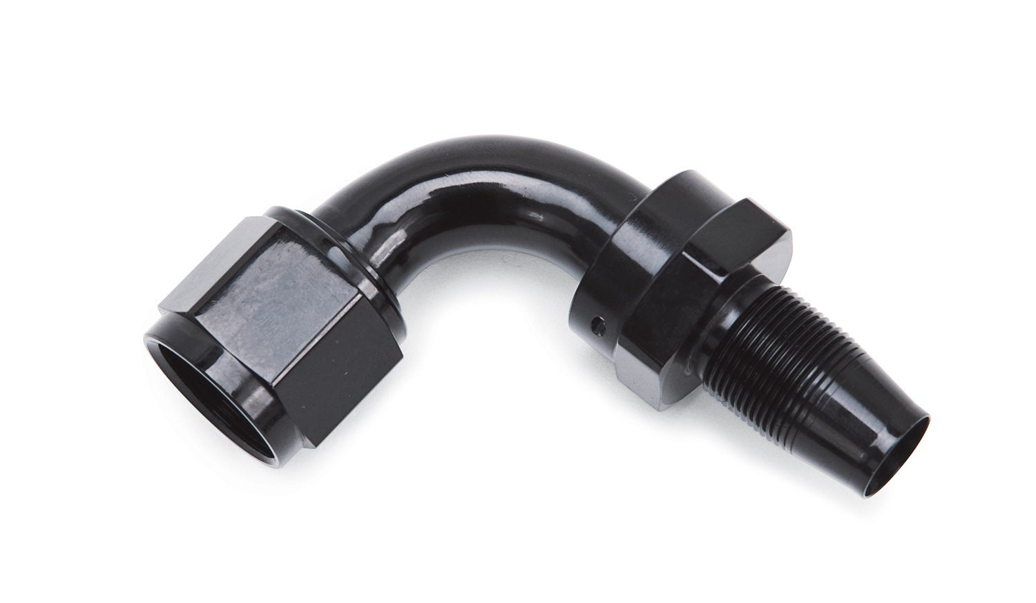 Russell Edelbrock 615163-6 An Hose End Without Socket. 90 Degree. Polished And Black Anodized.