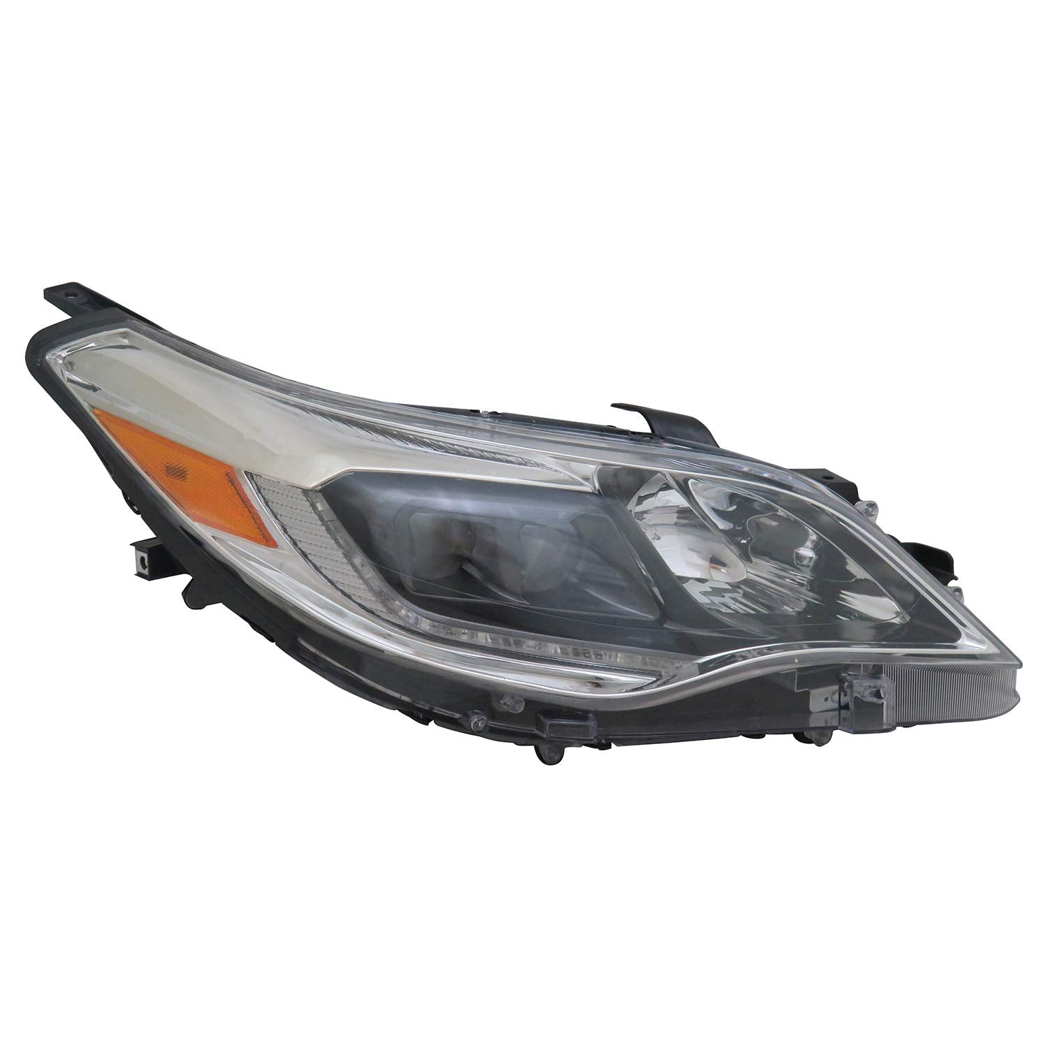 Right TYC Headlight Assembly Compatible with 2013-2015 Toyota Avalon
