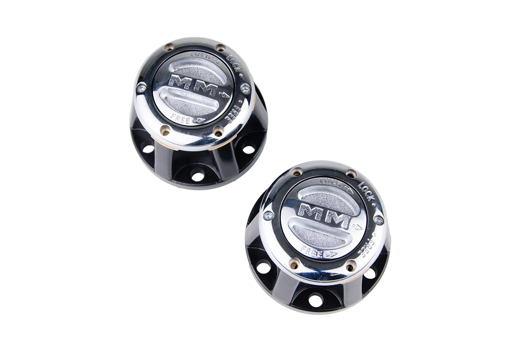 Mile Marker Pair of Premium Locking Hubs fits 1942 1971 CJ Universal | Built for Durability & Reliability in Extreme Off Road Conditions | Engineered with Precision