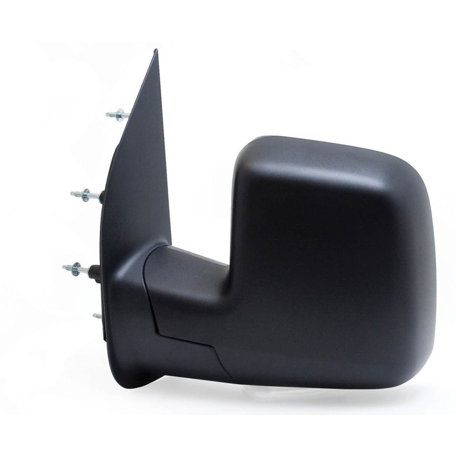 Driver Side Fit Mirror for Ford Econoline, Sail Type, Textured Black, w/Blind spot, Foldaway, Manual