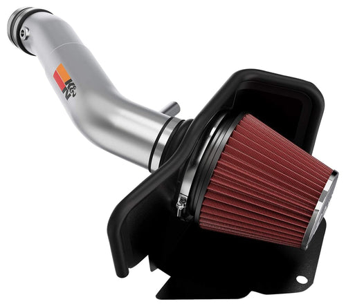 K&N Cold Air Intake System: High-Flow Air Filter, Towing & Increase Performance: Compatible with 2016-2024 JEEP/DODGE: Durango, Grand Cherokee, Grand Cherokee WK, 77-1572KS