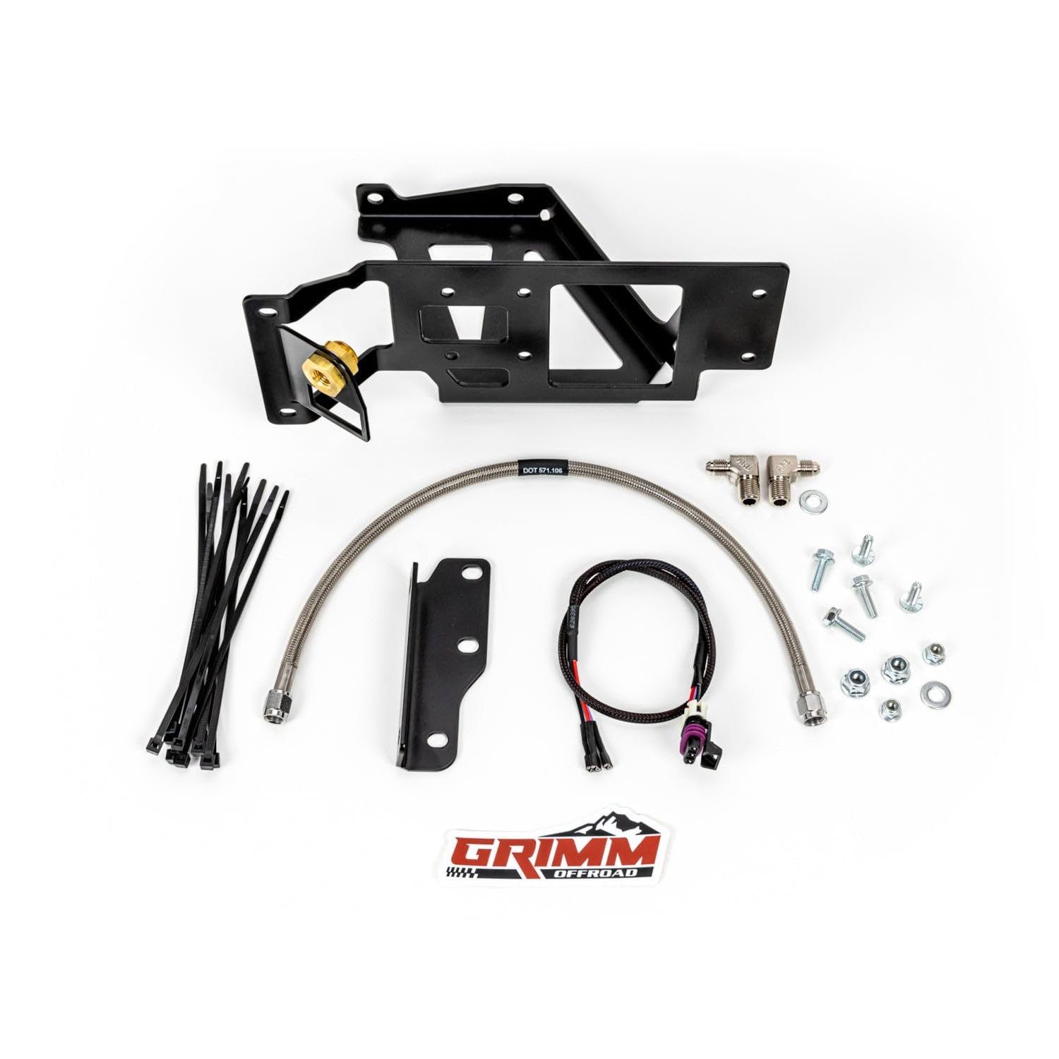ARB Twin Compressor Grimm OffRoad Under Hood Mounting Bracket Kit for Toyota Tacoma 2016-2023