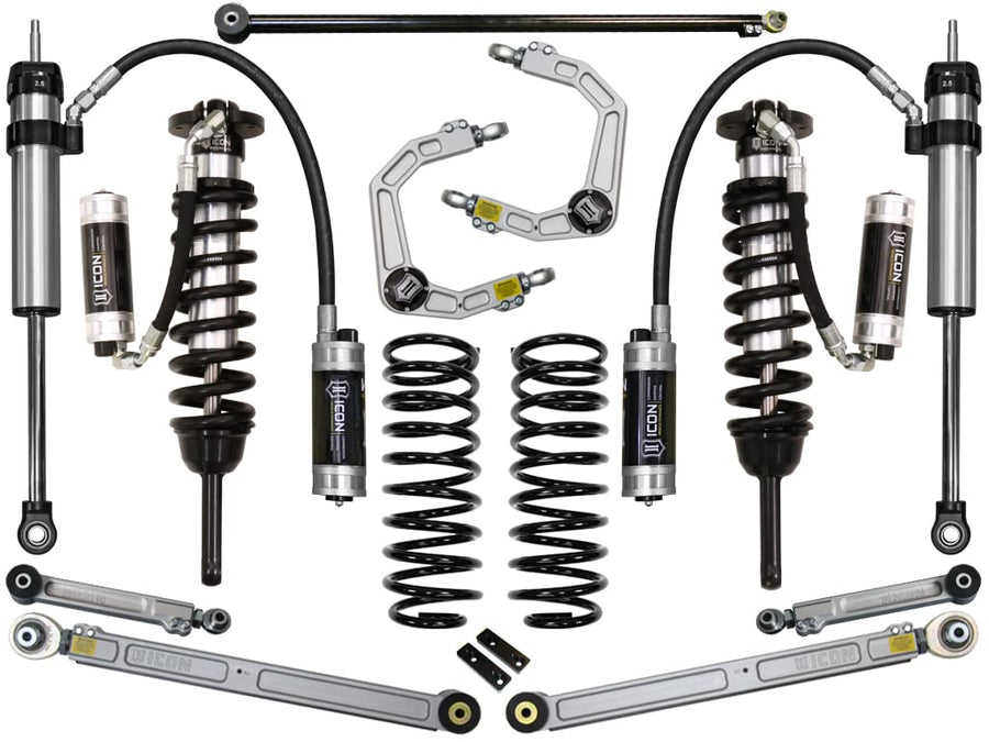 0-3.5" Lift, ICON Stage 7 Suspension System, Billet UCA, Compatible with 2010-Up Lexus GX460, K53187