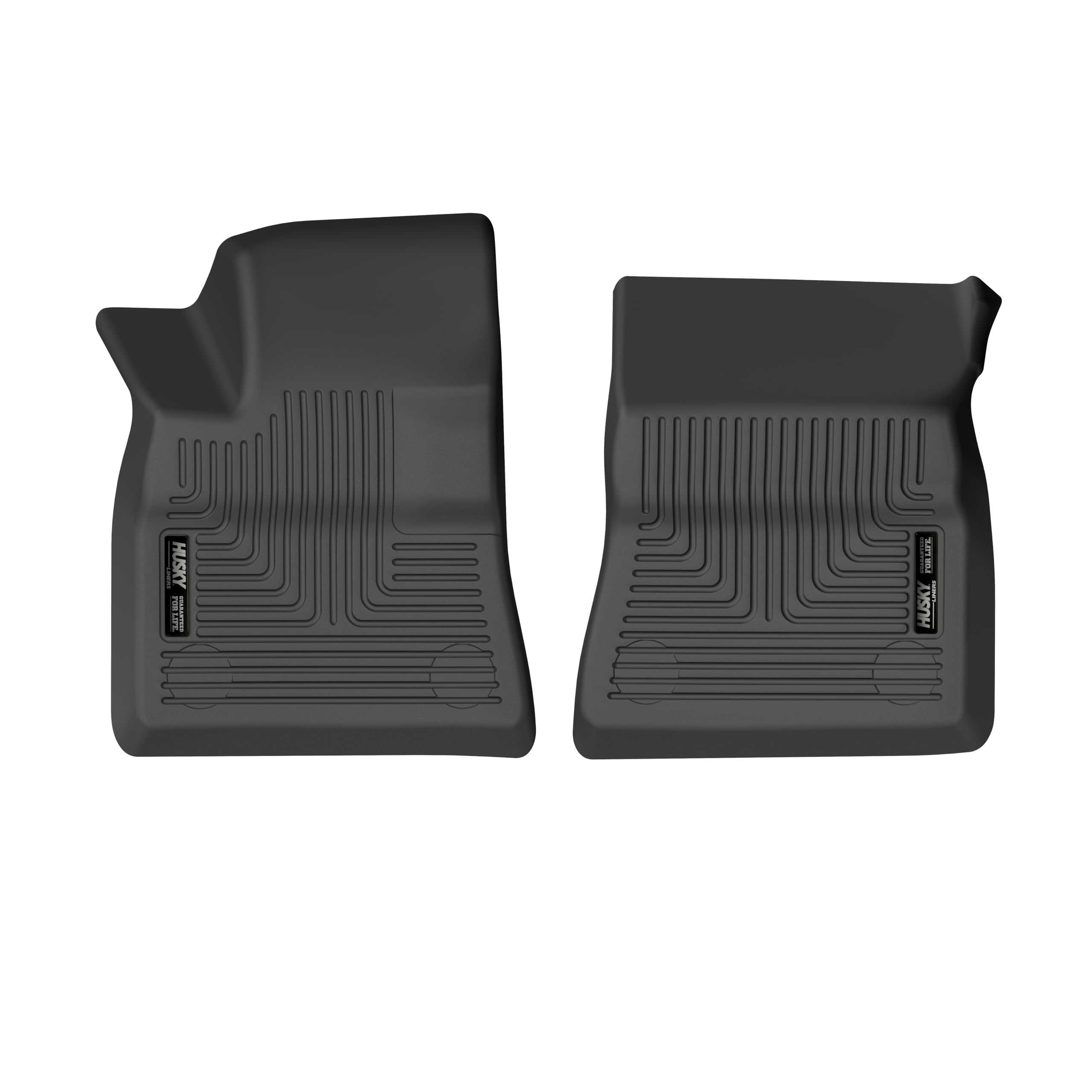 Husky Liners Floor Mats X-act Contour | Fits 2017-2025 Tesla Model 3 | Front Row, 2-pc Black - 55921