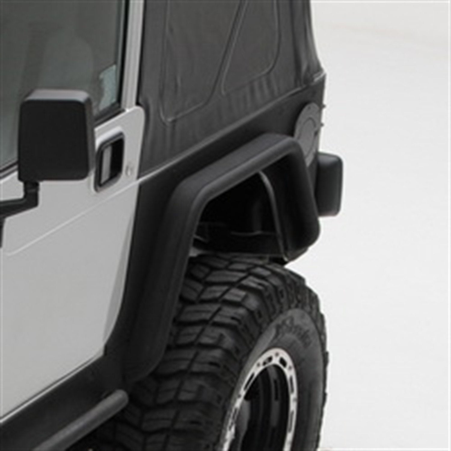 XRC Smittybilt Textured Black Rear Corner Guards, Pair 76874