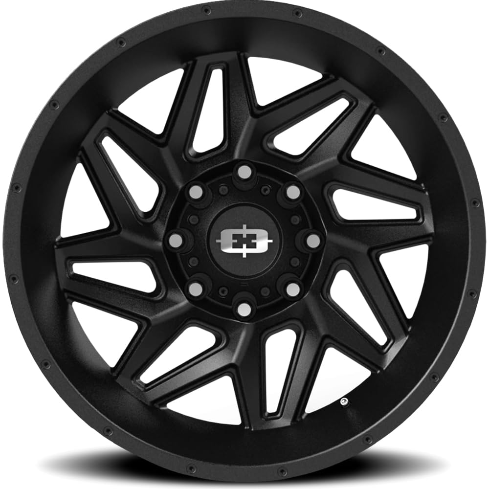 22'' x10 Vision Offroad Spyder 361SB 8x180-19 Offset 361-22087SB-19 Single Rim