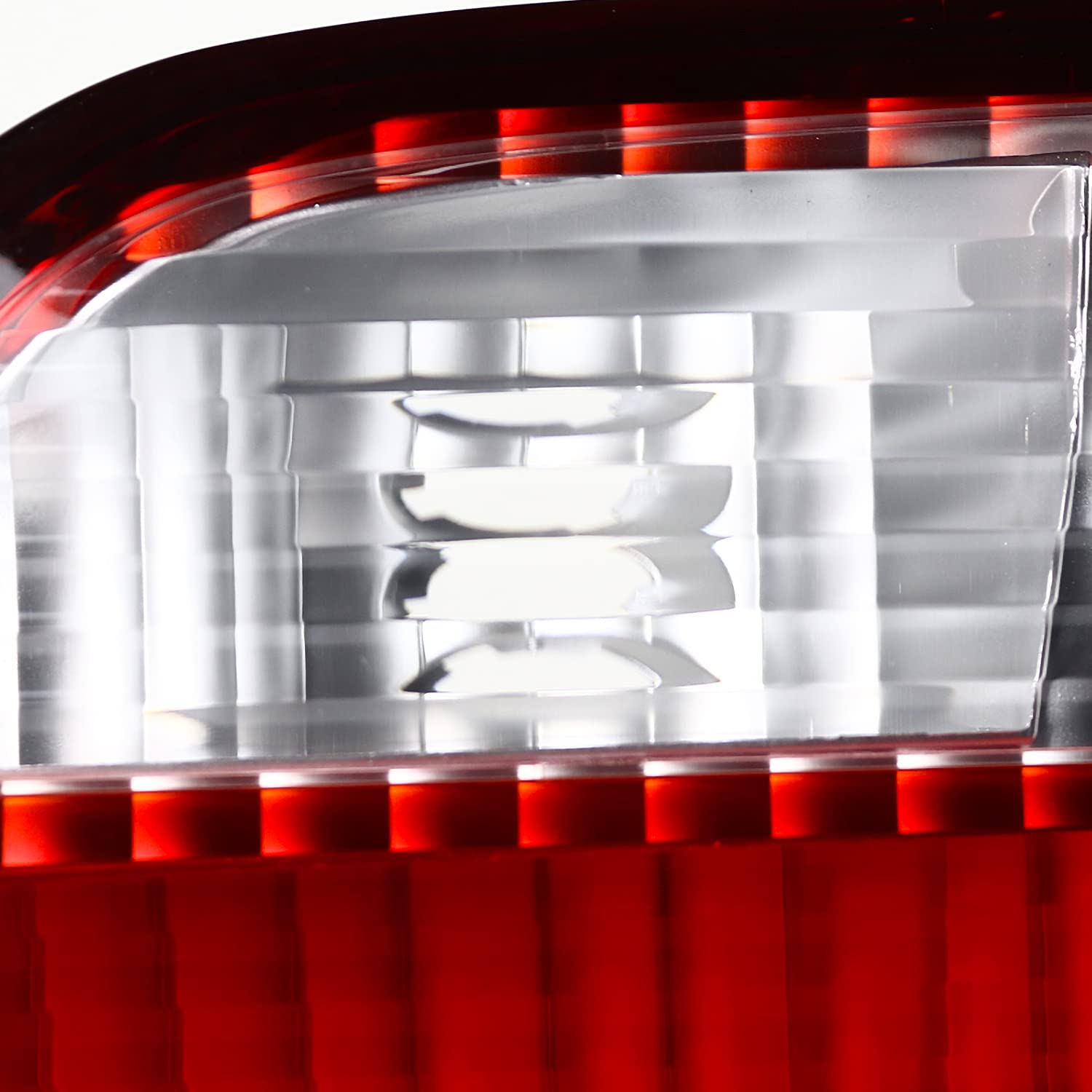 Red Tail Lights SPEC-D TUNING Compatible with 1999-2000 Honda Civic 4 Door Sedan Left & Right Pair Assembly
