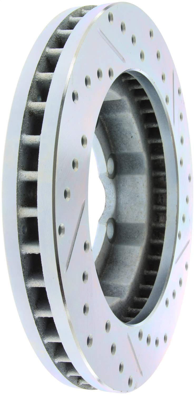 Front Right StopTech 227.66026R Select Sport Drilled and Slotted Brake Rotor