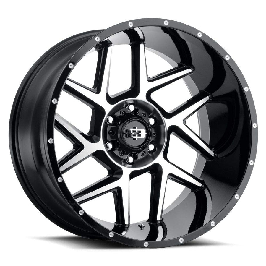 20x10 Vision Sliver 360 6x135-25mm Satin Black Wheel Rim 20" Inch