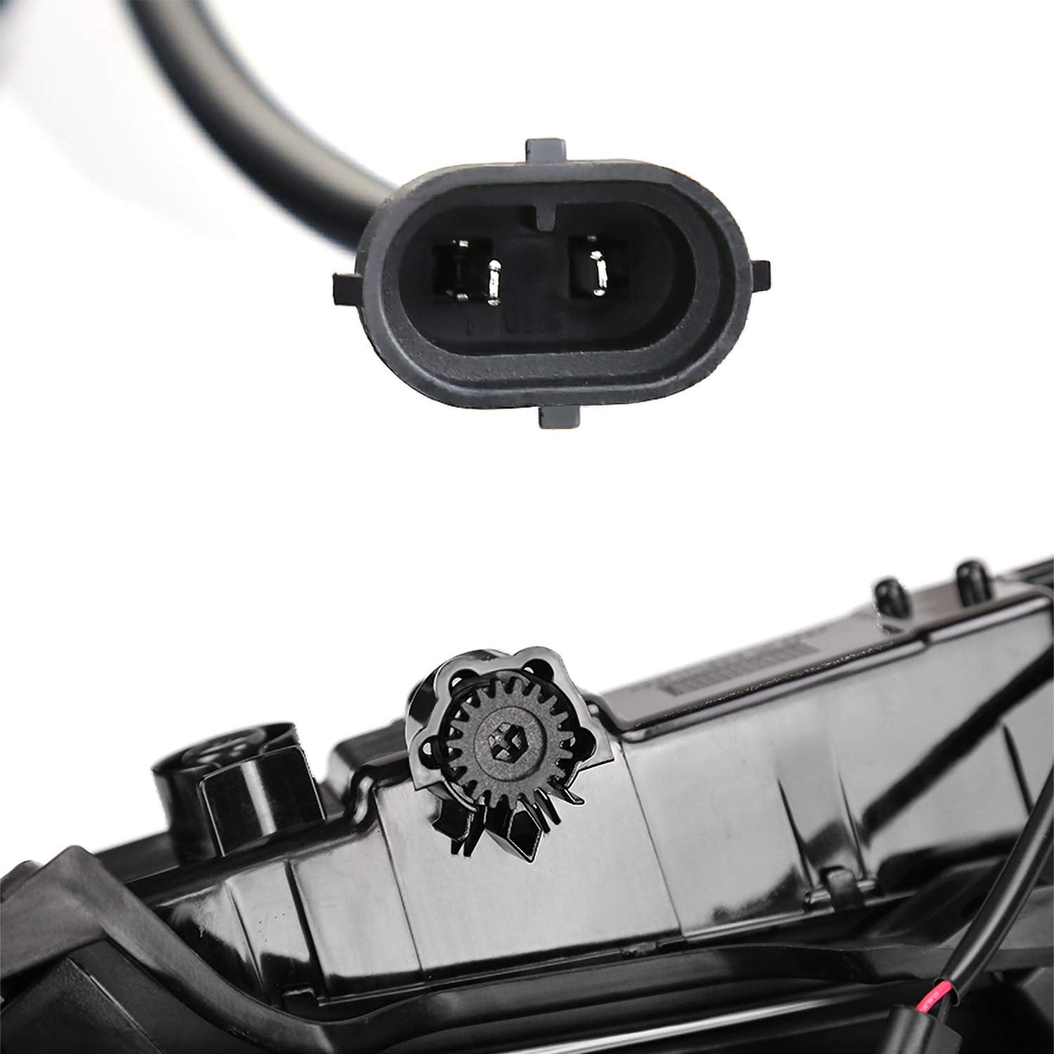 LED Fog Lights SPEC-D TUNING + Built-In LED Bulbs + Switch Compatible with 2019-2020 Honda HR-V, L+R Pair Assembly