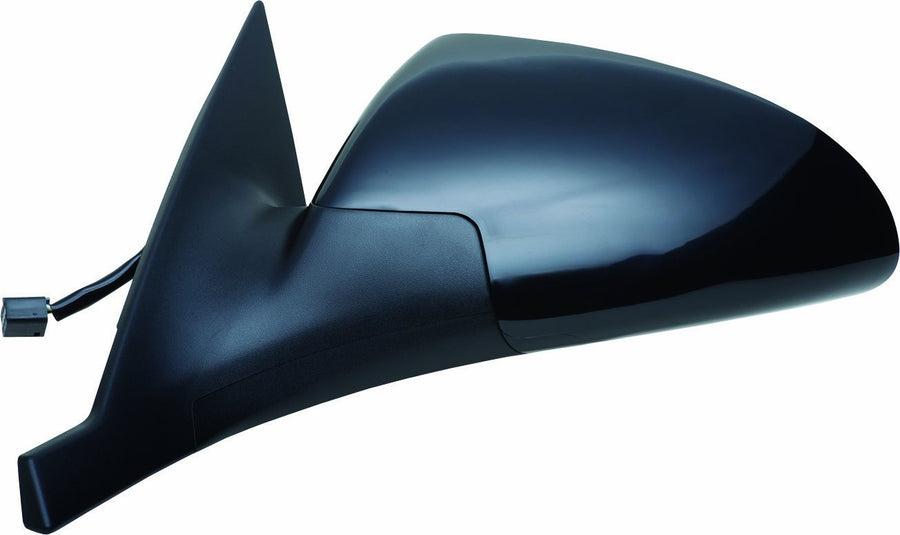 Driver Side Fit Mirror for Pontiac G6 Coupe, Black, PTM, Foldaway, Power