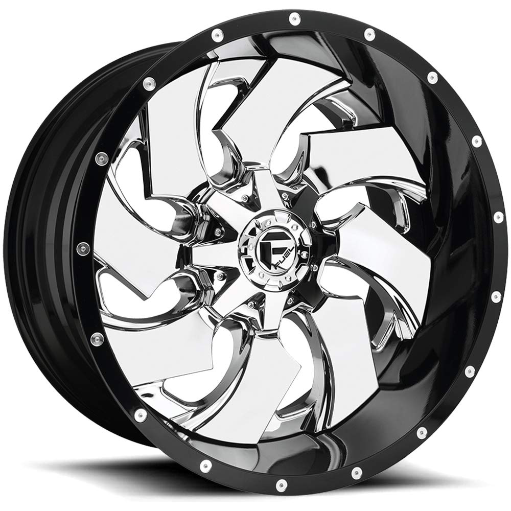 2PC Fuel D240 20X9 5X5.5/150 CHR-PLATED-GBL 20MM - D24020907057