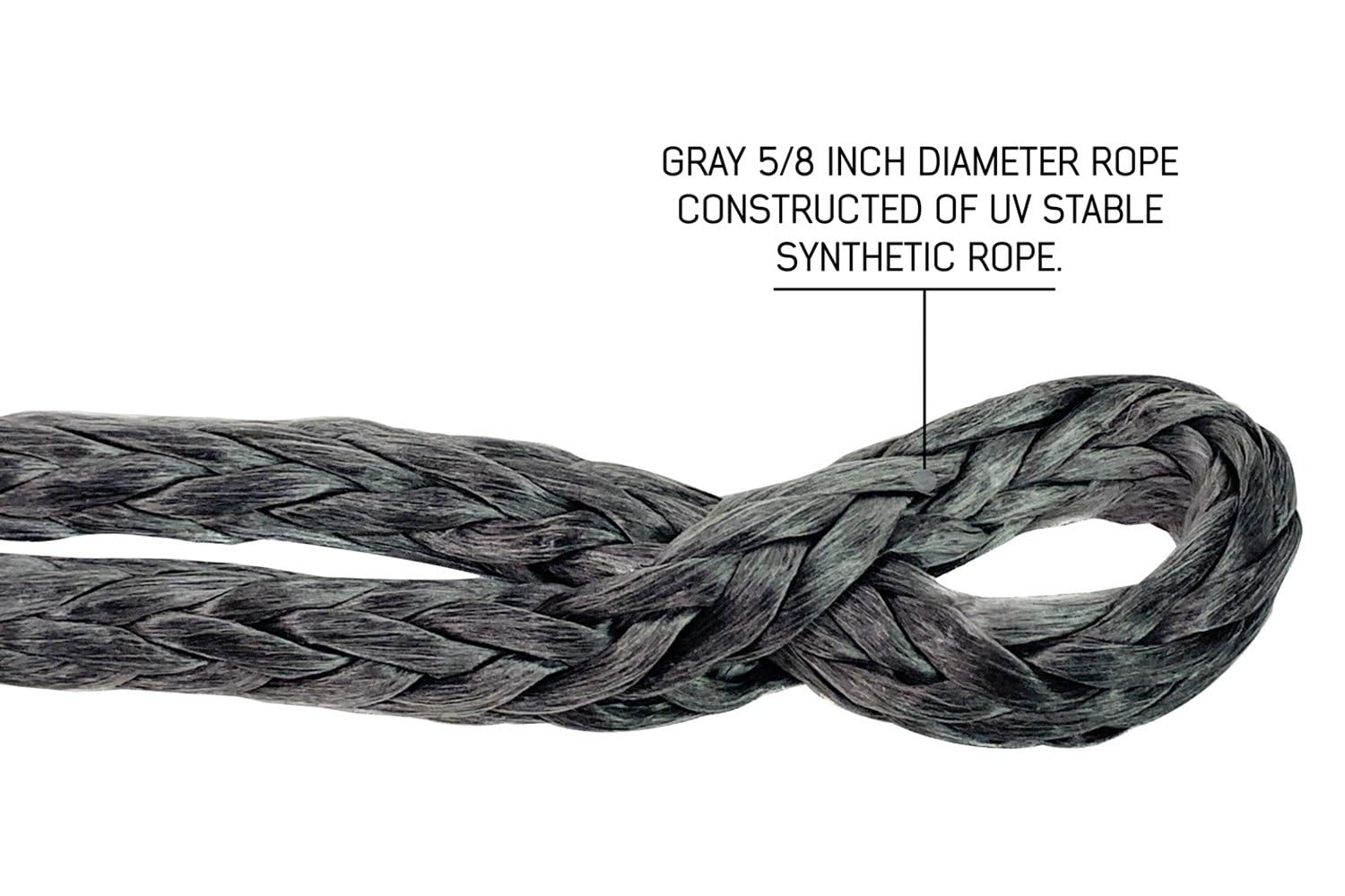 Soft Shackle Overland Vehicle Systems 5/8" 44,500 lb. with Collar - 22" with Storage Bag