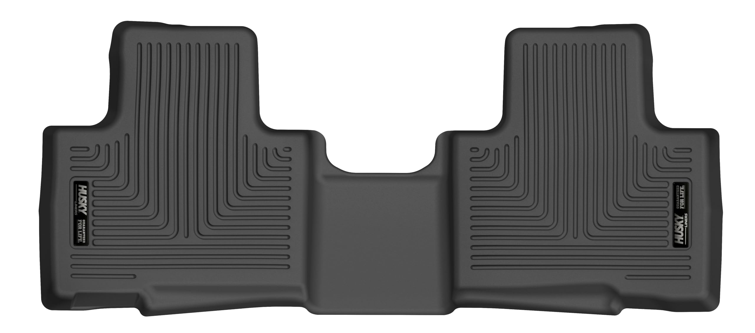 Weatherbeater Husky Liners Floor Mats | Fits 2020-2025 Toyota Highlander | 2nd Row, 1-pc Black - 12791