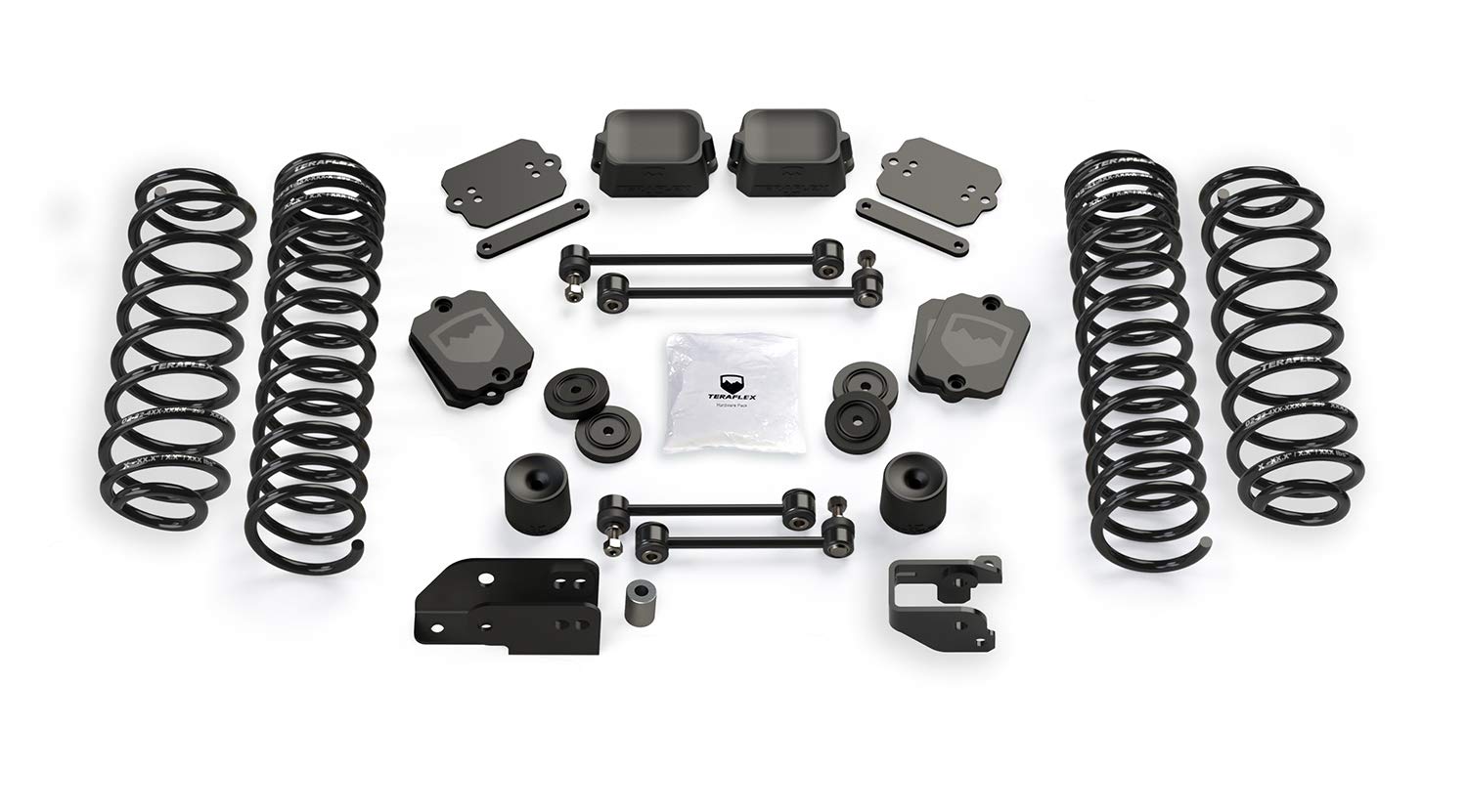 3.5” Coil Spring Base Lift Kit TeraFlex JL 4dr – No Shock Absorbers
